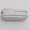 Imitate Gemstone Acrylic Beads, 25x9mm Hole:2mm, Sold by Bag