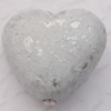 Imitate Gemstone Acrylic Beads, Heart 16x17mm Hole:2mm, Sold by Bag