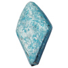 Imitate Gemstone Acrylic Beads, Twist Diamond 31x17mm Hole:2mm, Sold by Bag