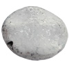 Imitate Gemstone Acrylic Beads, Flat Round 21mm Hole:2mm, Sold by Bag