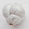 Imitate Gemstone Acrylic Beads, 17mm Hole:2mm, Sold by Bag