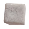 Imitate Gemstone Acrylic Beads, Cube 9mm Hole:1mm, Sold by Bag