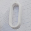  Solid Acrylic Beads, O:12x29mm I:7x24mm, Sold by Bag