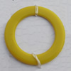  Solid Acrylic Beads, Donut O:35mm I:23mm, Sold by Bag