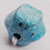 Imitate Gemstone Acrylic Beads, Edge Round 13mm Hole:2mm, Sold by Bag