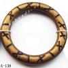 Antique Copper Acrylic Beads Ring 42mm in diameter 30mm in inner diameter Sold by bag