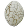  Crackle Acrylic Beads, Horse Eye 25x30mm Hole:2mm, Sold by bag