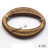 Antique Copper Acrylic Beads 25x35mm Sold by bag