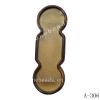 Antique Copper Acrylic Beads 50x16mm Hole:1.5mm Sold by bag