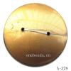 Antique Copper Acrylic Beads Buttons 43x43x5mm Hole:2.5mm Sold by bag