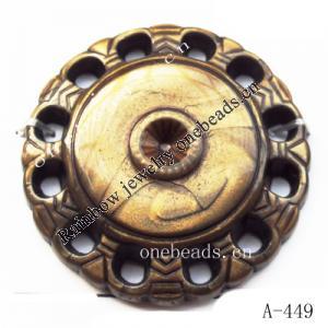 Antique Copper Acrylic Beads 32x6mm Hole:3mm Sold by bag