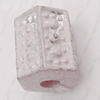 Imitate Gemstone Acrylic Beads, Column 13x11mm Hole:3mm, Sold by Bag