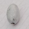 Imitate Gemstone Acrylic Beads, Oval 14x8mm Hole:2mm, Sold by Bag
