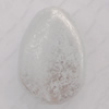 Imitate Gemstone Acrylic Beads, Flat Teardrop 20x14mm Hole:2mm, Sold by Bag