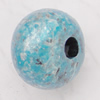 Imitate Gemstone Acrylic Beads, Flat Round 9x13x13mm Hole:3mm, Sold by Bag