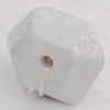 Imitate Gemstone Acrylic Beads, Nugget 13x18mm Hole:2mm, Sold by Bag