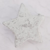 Imitate Gemstone Acrylic Beads, Star 18x19mm Hole:1mm, Sold by Bag