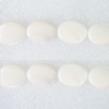 Gleamy Paint shell beads, Flat Oval 20x15x5mm Hole:1mm, Sold by Group