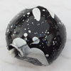  Spray-Painted Acrylic Beads, Nugget 15mm Hole:3mm, Sold by bag