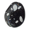  Spray-Painted Acrylic Beads, Nugget 19x24mm Hole:2mm, Sold by bag