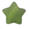 Matte Acrylic Beads, Star 12x12x7mm Hole:3mm, Sold by Bag