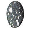  Spray-Painted Acrylic Beads, Twist Oval 30x20mm Hole:2mm, Sold by bag