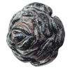  Spray-Painted Acrylic Beads, Flower 25mm Hole:3mm, Sold by bag