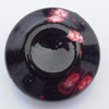  Spray-Painted Acrylic Beads, 18x13mm Hole:1.5mm, Sold by bag
