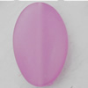 Matte Acrylic Beads, Twist Oval 30x20mm Hole:2mm, Sold by Bag