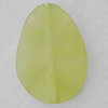 Matte Acrylic Beads, 24x35mm Hole:1.5mm, Sold by Bag