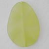 Matte Acrylic Beads, 24x35mm Hole:1.5mm, Sold by Bag