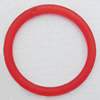 Matte Acrylic Beads, Donut O:53mm I:43mm  Sold by Bag
