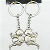 Zinc Alloy keyring Jewelry Chains, 99x31mm, Sold by Group