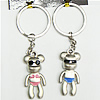 Zinc Alloy keyring Jewelry Chains, 30x91mm, Sold by Group