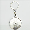 Zinc Alloy keyring Jewelry Chains, 104x44mm, Sold by Group