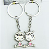 Zinc Alloy keyring Jewelry Chains, 84x30mm, Sold by Group