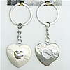 Zinc Alloy keyring Jewelry Chains, 30x82mm, Sold by Group