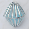 Acrylic Beads Jewelry finding, Bicone 8x10mm Hole:1.5mm, Sold by Bag