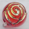 Acrylic Beads Jewelry finding, Round 12mm Hole:4mm, Sold by Bag