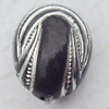 Acrylic Beads Jewelry finding, 17x12mm Hole:2mm, Sold by Bag