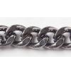 Iron Jewelry Chain, Lead-free Link's size 17.1x13.7mm, Sold by Group