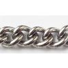 Iron Jewelry Chain, Lead-free Link's size 17.1x13.7mm, Sold by Group