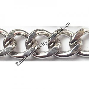 Iron Jewelry Chain, Lead-free Link's size 16.3x13.5mm, Sold by Group