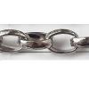 Iron Jewelry Chain, Lead-free Link's size 16.3x11.2mm, Sold by Group