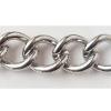 Iron Jewelry Chain, Lead-free Link's size 16.3x13.5mm, Sold by Group