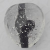 Acrylic Beads Jewelry finding, Teardrop 22x25mm Hole:3mm, Sold by Bag