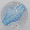 Acrylic Beads Jewelry finding, Round 20mm Hole:3mm, Sold by Bag
