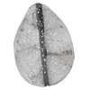 Acrylic Beads Jewelry finding, 25x35mm Hole:2mm, Sold by Bag