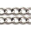 Iron Jewelry Chain, Lead-free Link's size 13.9x9.7mm, Sold by Group