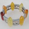 Imitate Amber bracelet, 37x14mm 19x19x5 Length:9.4inch Sold by Bag
